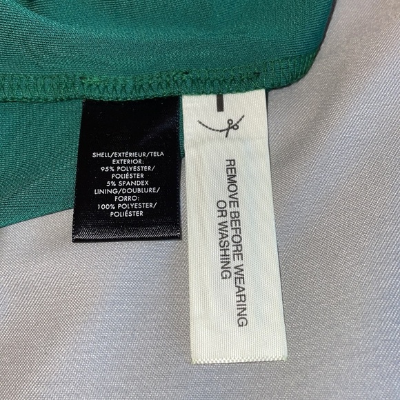 (NWT) ANN TAYLOR - forest green dress, knee length 👗 - Picture 7 of 8